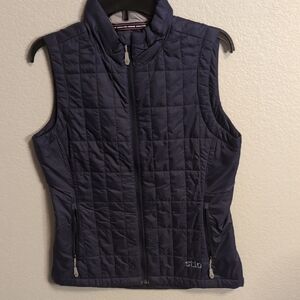 NWOT Stio Navy Quilted Vest Women's Small